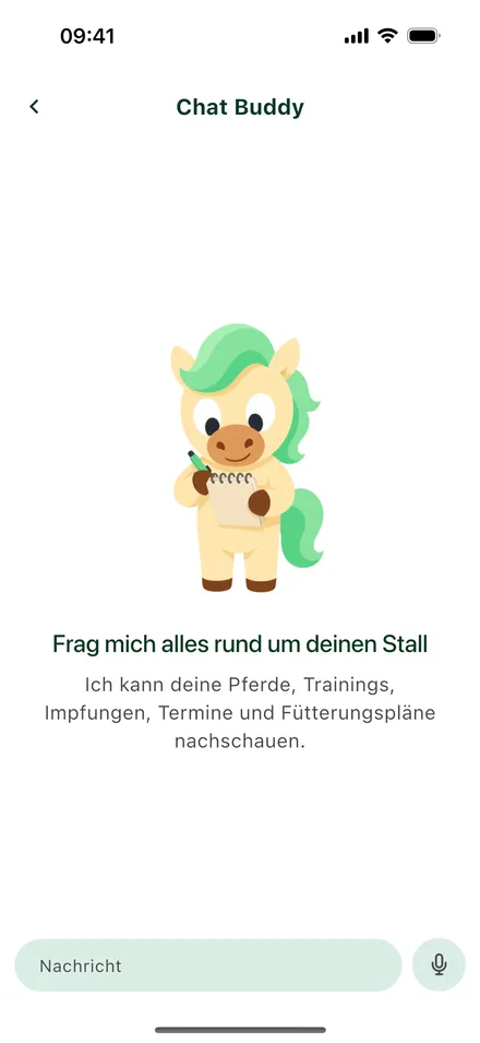Chat Buddy — der StableBuddy-Assistent